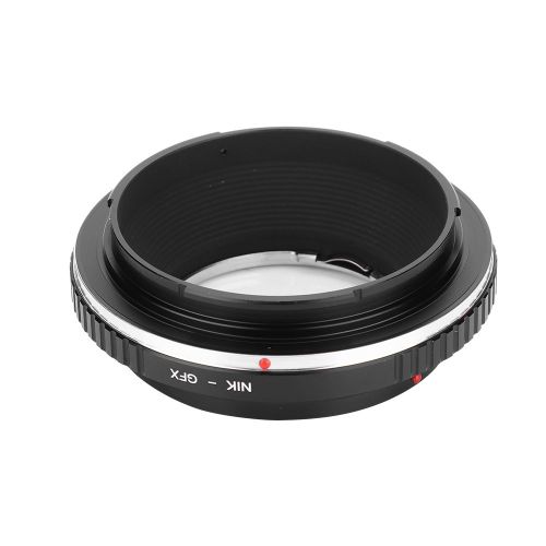 Bague d'adaptation d'objectif K&F Concept NIK-GFX pour monture Nikon F pour appareil photo plein format Fuji GFX