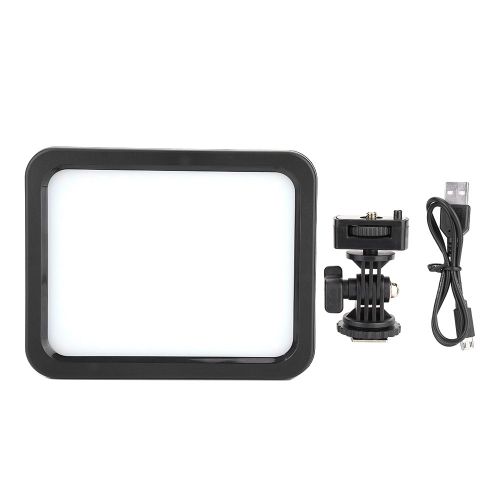 Lampe video LCD ZF-RGB360 16 W avec variateur 360 couleurs pour appareil photo et camescope DV