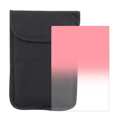 Filtre carre a densite neutre Zomei, filtre a lentille graduee Z System 100 x 150 mm (rose)