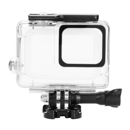 Boitier etanche pour camera d'action, protection d'ecran tactile pour GoPro Hero 7, argent et blanc (normal)