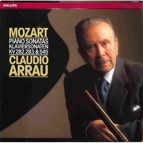 Mozart – Claudio Arrau – Sonates Kv 282, 283 & 545