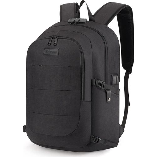 CHECARZHN--NO1-Sac A Dos Ordi Portable College Homme Et Femme,Sac À Dos Ordinateur Voyage Impermeable Antivol Avec Port De Usb Et Serrure Convient Aux Notebook De 15,6-17,3 Pouces