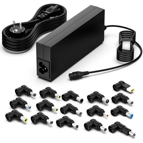 CHECARZHN--NO1-90W Chargeur Universel Pc Ordinateur 19V 19.5V 20V Portable Power Adaper Pour Stream Asus Vivobook Lenovo Ideapad Dell Latitude Acer Aspire Toshiba Samsung Câble D'Alimentation Avec 16