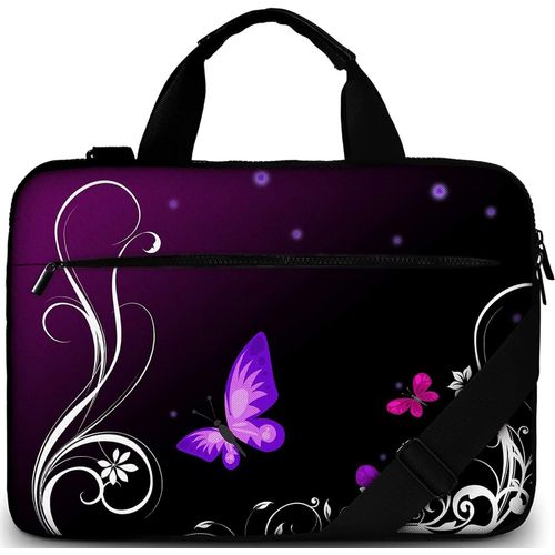 CHECARZHN--NO1-Sacoche Ordinateur 15/15.6 Pouces - Sac Ordinateur Moderne En Toile I Ordinateur Portable De Haute Qualité I Pochette Ordinateur Étanche À L'Eau Et À La Saleté Avec Compartiment Access
