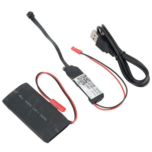 Mini camera d'action sans fil WIFI a detection de mouvement infrarouge, module DIY (batterie externe)