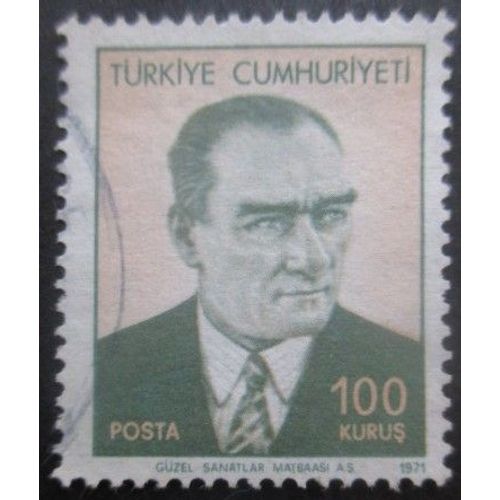 Turquie N°1985 Ataturk Oblitéré