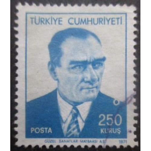 Turquie N°1986 Ataturk Oblitéré