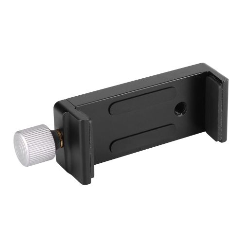 SJ-02 Bouton metallique de verrouillage a largeur reglable fixe pour trepied de bureau pour telephone portable