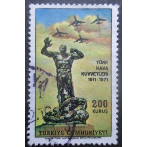 Turquie N°1989 Avions Oblitéré