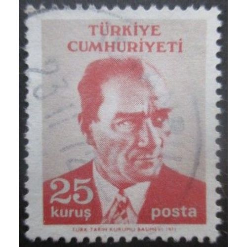 Turquie N°1995 Ataturk Oblitéré