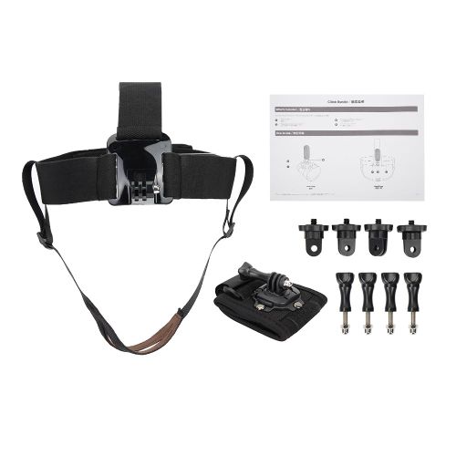 Support de sangle de tete d'escalade pour camera d'action Insta360 ONE X et accessoires ONE