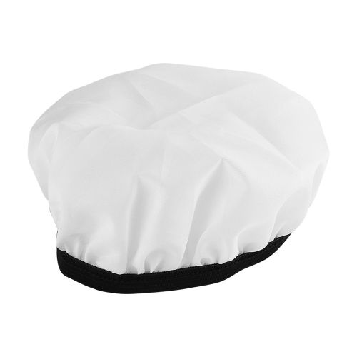 Housse en tissu souple pour diffuseur de lumiere photographique, capuchon reflecteur pour stroboscope de studio pour eclairage video, blanc