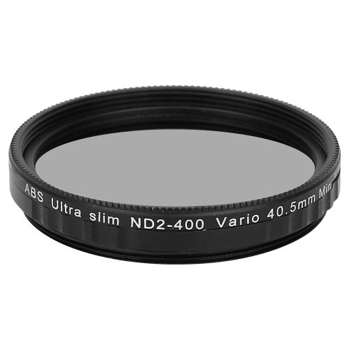 Filtre de densite neutre reglable Zomei ABS Slim ND2-400 pour appareils photo reflex numeriques (filtre 40,5 mm)