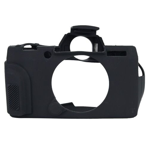 Etui de protection en silicone souple pour appareil photo sans miroir Fuji XT100 (noir)