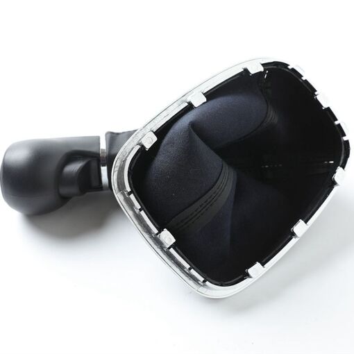 Pommeau De Levier De Vitesse + Soufflet Pour Opel Corsa E Et Adam (2013-2019) Boîte 5 Vitesses - Noir, Référence OEM 55496814 - Remplacement D'origine - 4