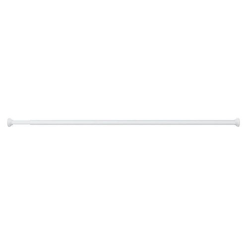 Spirella Barre rideau de douche Alu DECOR 125-220cm Blanc