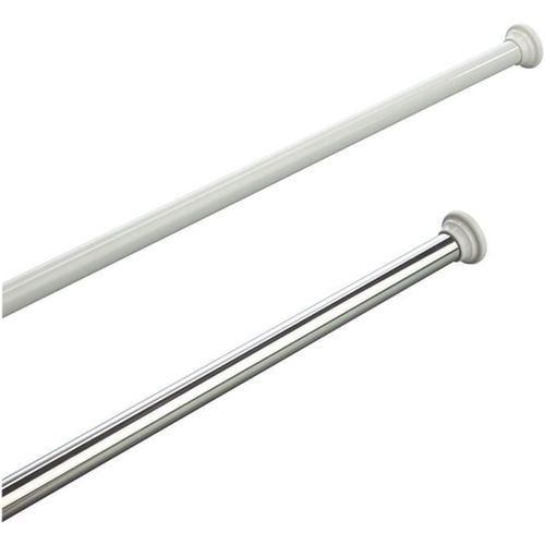 SPIRELLA Barre de douche décor - Inox - Extensible de 75/125 cm