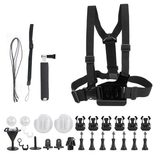 Kit d'accessoires pour planche de surf pour camera Insta360 ONE X ONE, support de montage de tige de flottabilite, sangle de poitrine