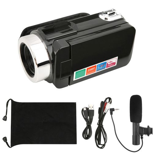 Camescope DV haute definition avec ecran LCD 3 pouces et zoom numerique 18x (standard + micro)