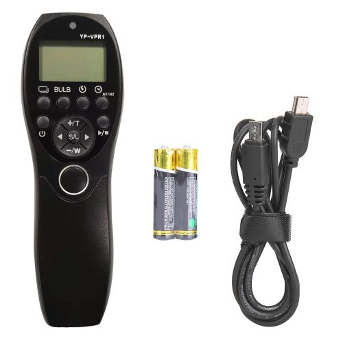 VPR1 Declencheur a minuterie avec ecran LCD et telecommande pour appareil photo Sony A7/A7R/S A6000 A5100