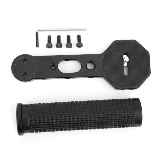 Support en alliage d'aluminium en forme de L, poignee, accessoire de cardan pour moniteur video, microphone, adaptateur de montage pour eclairage LED
