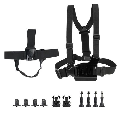 Kit d'accessoires pour harnais de poitrine pour camera d'action de sport en plein air pour Insta360 ONE et ONE X