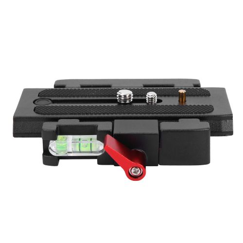 Plaque de fixation rapide en aluminium pour trepied d'appareil photo Manfrotto 501 500AH 701HDV 503HDV Q5