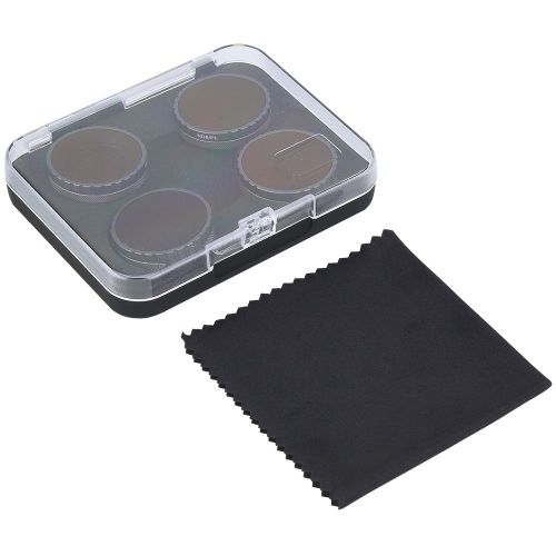 Kit De 4 Filtres D'objectif Ultra-Fins En Verre Optique Nd-Pl 4/8/16/32 Pour Camera D'action Dji Osmo-Wjm