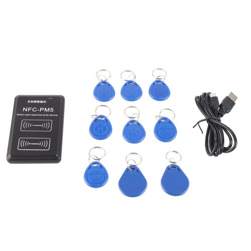 Duplicateur de cartes NFC, decodage crypte, lecteur de cartes d'identite IC 125 kHz/13,56 MHz, pour la gestion des ascenseurs residentiels
