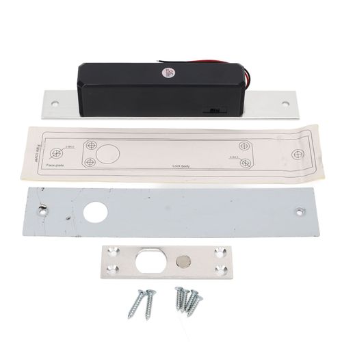 Serrure electrique a mortaise en alliage de zinc, gache de porte electrique basse temperature integree avec temporisation pour controle d'acces