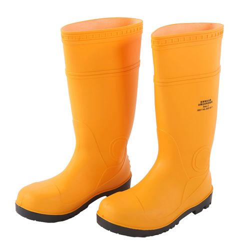 Paire De Bottes De Securite Legeres En Pvc, Anti-Perforation Et Anti-Ecrasement, Pour L'industrie Petroliere, La Chimie, L'alimentation Et Le Traitement Des Eaux Usees (42)