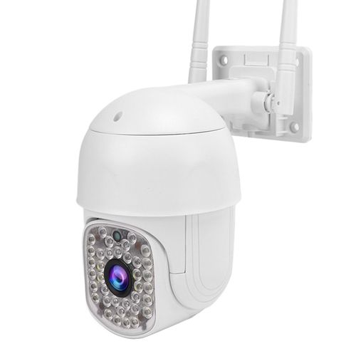 Camera IP WiFi sans fil 2 pouces 1080p HD, detection de mouvement, interphone vocal, vision nocturne, etanche, pour systeme de securite domestique, prise britannique 110-240 V