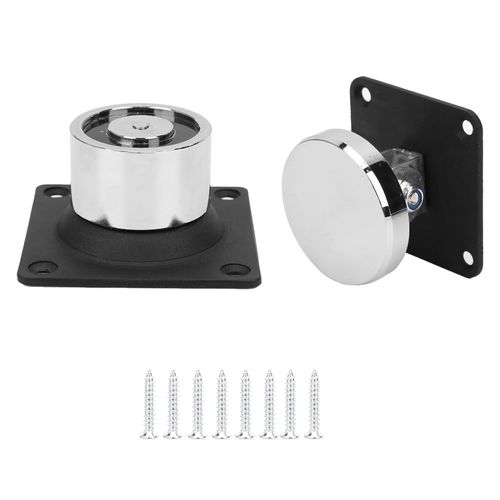 Support de porte electromagnetique 12 V/24 V, 60 kg, ventouse puissante pour portes en bois et fer