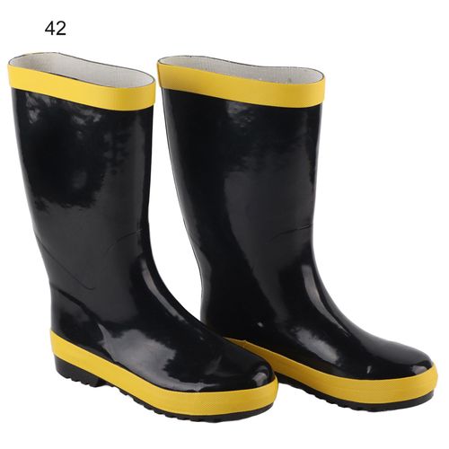 Bottes De Securite Antiderapantes En Caoutchouc Pour Pompiers Et Secours, Resistantes Aux Hautes Temperatures (42)