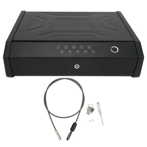 Coffre-fort biometrique intelligent avec empreinte digitale et mot de passe electronique, coffre-fort portable personnel