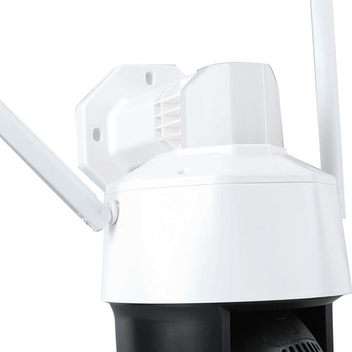 Camera de securite exterieure 3MP, vue a 360¡ã, panoramique, inclinaison, detection de mouvement, conversation bidirectionnelle, vision nocturne couleur, camera sans fil