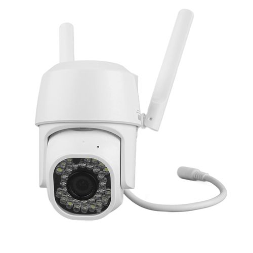 Camera de securite couleur, vision nocturne, audio bidirectionnel, detection de mouvement, etanche, pour la maison et l'exterieur