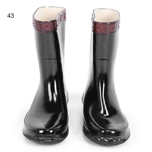 Bottes De Securite Isolantes Haute Tension 20 Kv, Chaussures De Travail Impermeables Et Antiderapantes (43)