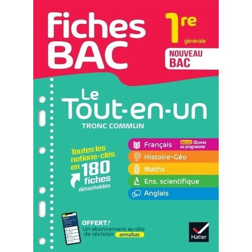 1re Générale - Le Tout-En-Un