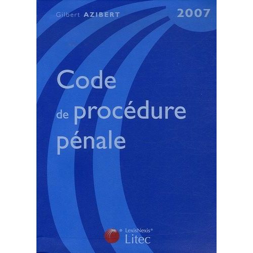 Code De Procédure Pénale 2007