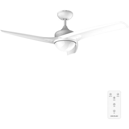 CHECARZHN--NO1-Ventilateur De Plafond Energysilence Aero 560. 60 W, Diamètre De 52¿ / 132 Cm, 3 Pales, 3 Vitesses, Fonction Hiver (Diamètre 132 Cm, Blanc)