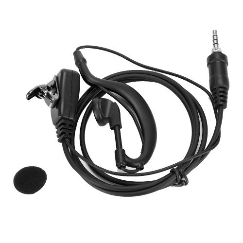 Oreillette talkie-walkie, casque radio bidirectionnel, compatible avec Yaesu VX-6R, VX-7E et VX-7R
