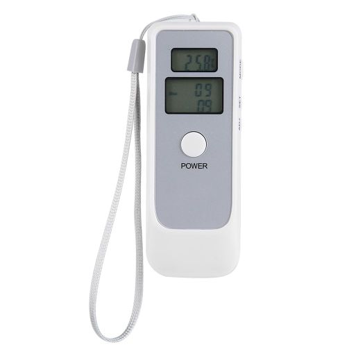 Testeur D'alcoolemie Numerique Portable A Double Ecran Lcd, Mini Analyseur D'haleine
