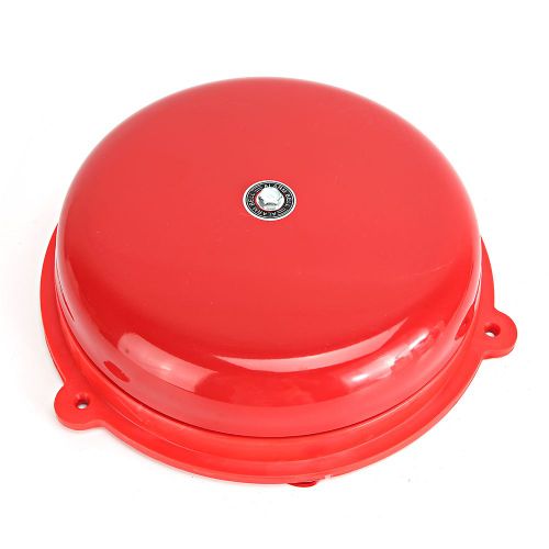 Alarme incendie electrique 250 mm 10 pouces, gache interne sans etincelle, sonnette d'usine scolaire