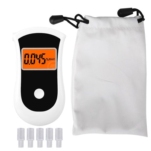 Ethylotest Numerique Portable Lcd (Blanc)