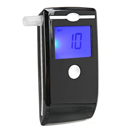 Ethylotest Portable Avec Ecran Lcd Retroeclaire Et Capteur Numerique A Semi-Conducteurs