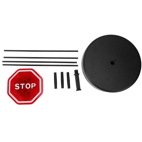 Panneau d'arret de stationnement de securite, lumiere LED clignotante, capteur de pare-chocs d'avertissement pour port de garage