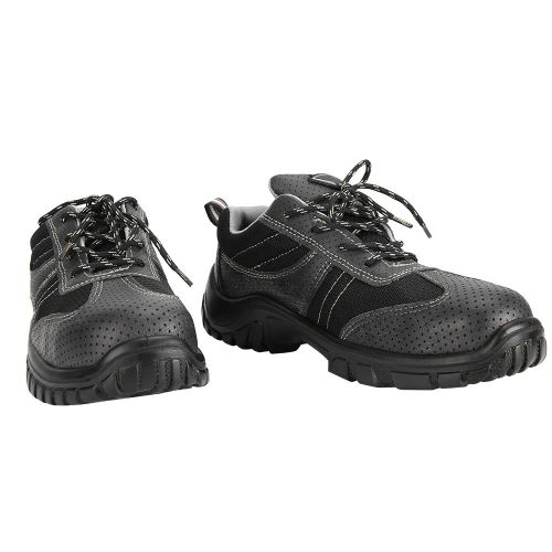 Chaussures De Securite Pour Hommes, Bout En Acier, Antistatiques, Anti-Ecrasement, Anti-Perforation, Bottes De Travail (45)