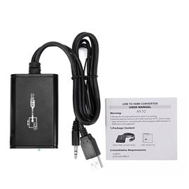 Adaptateur USB 2.0 vers HDMI + audio, convertisseur video HD 1080p pour Windows XP