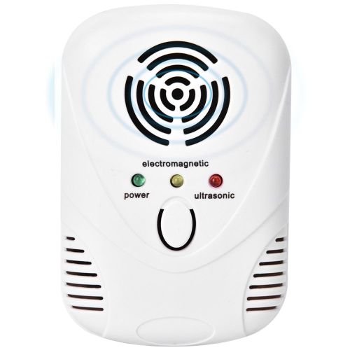 Piege a souris electronique a ultrasons, anti-cafards, anti-moustiques, anti-parasites, prise UE 110-240 V